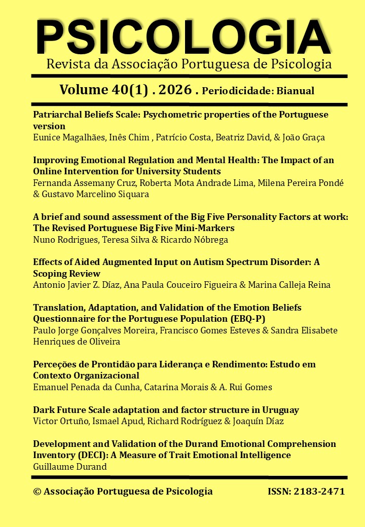 					Ver Vol. 40 N.º 1 (2026)
				